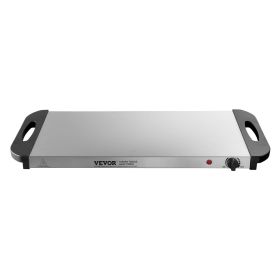 Electric Warming Tray, Food Warming Trays for Buffet, Warming Trays with Adjustable Temperature Control, Portable Stainless Steel Food Warmer
